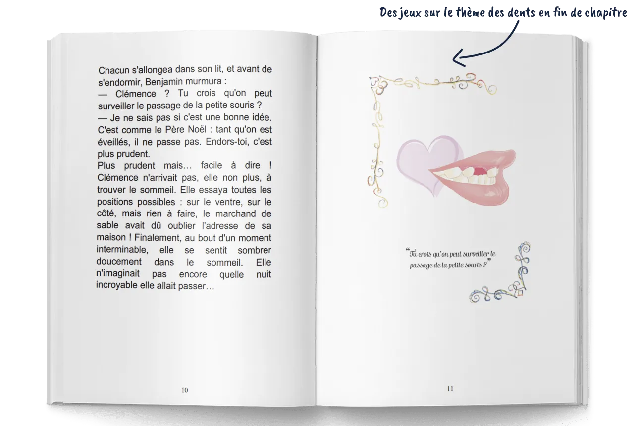 A la recherche de la dent perdue - Créez mon livre