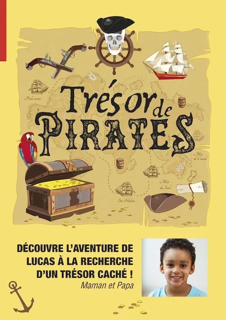 Livre Trésor de pirates par CréerMonLivre