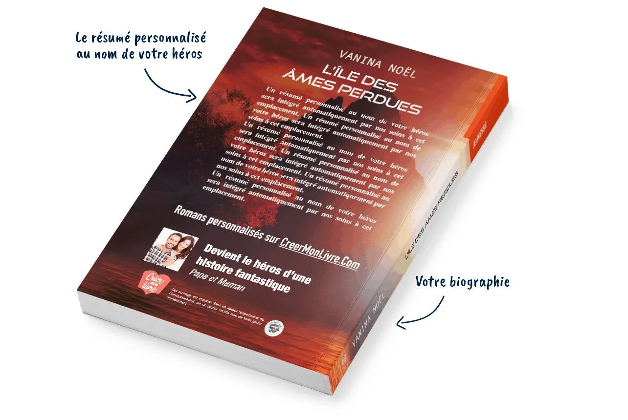 L'île des âmes perdues - Créez mon livre