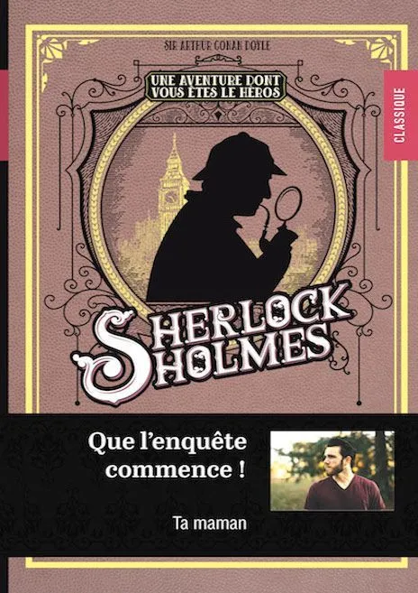 Livre Sherlock Holmes par CréerMonLivre