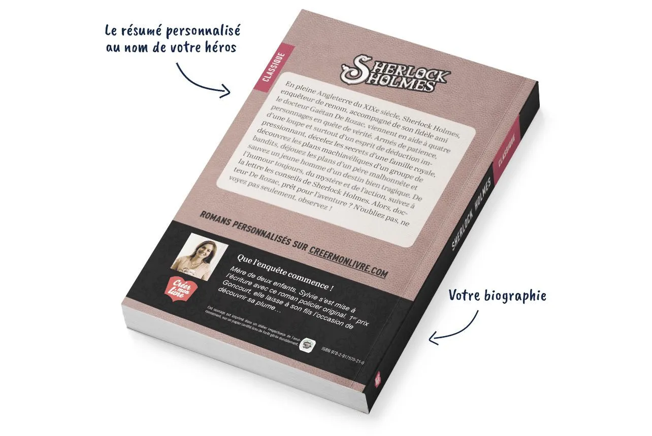 Sherlock Holmes - Créez mon livre