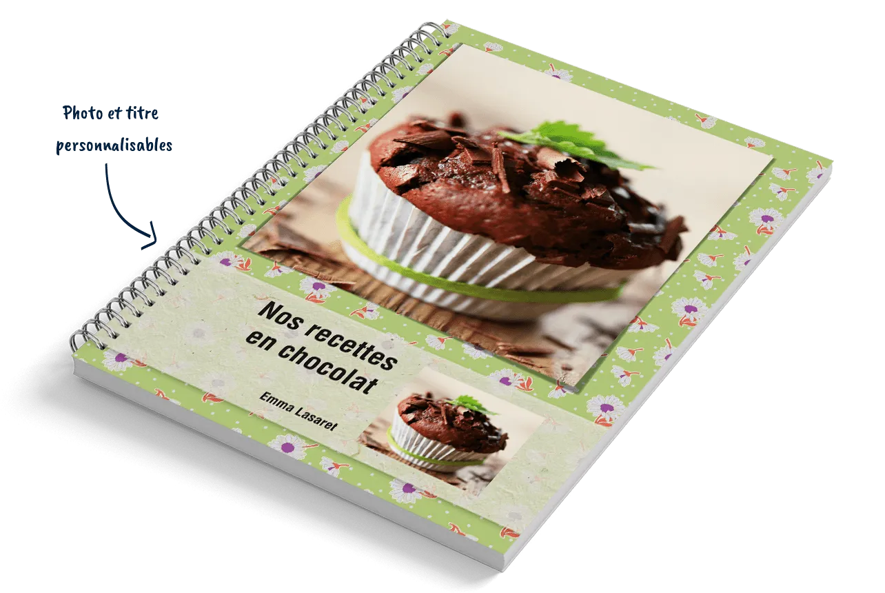 Faire son livre de recettes - Créez mon livre