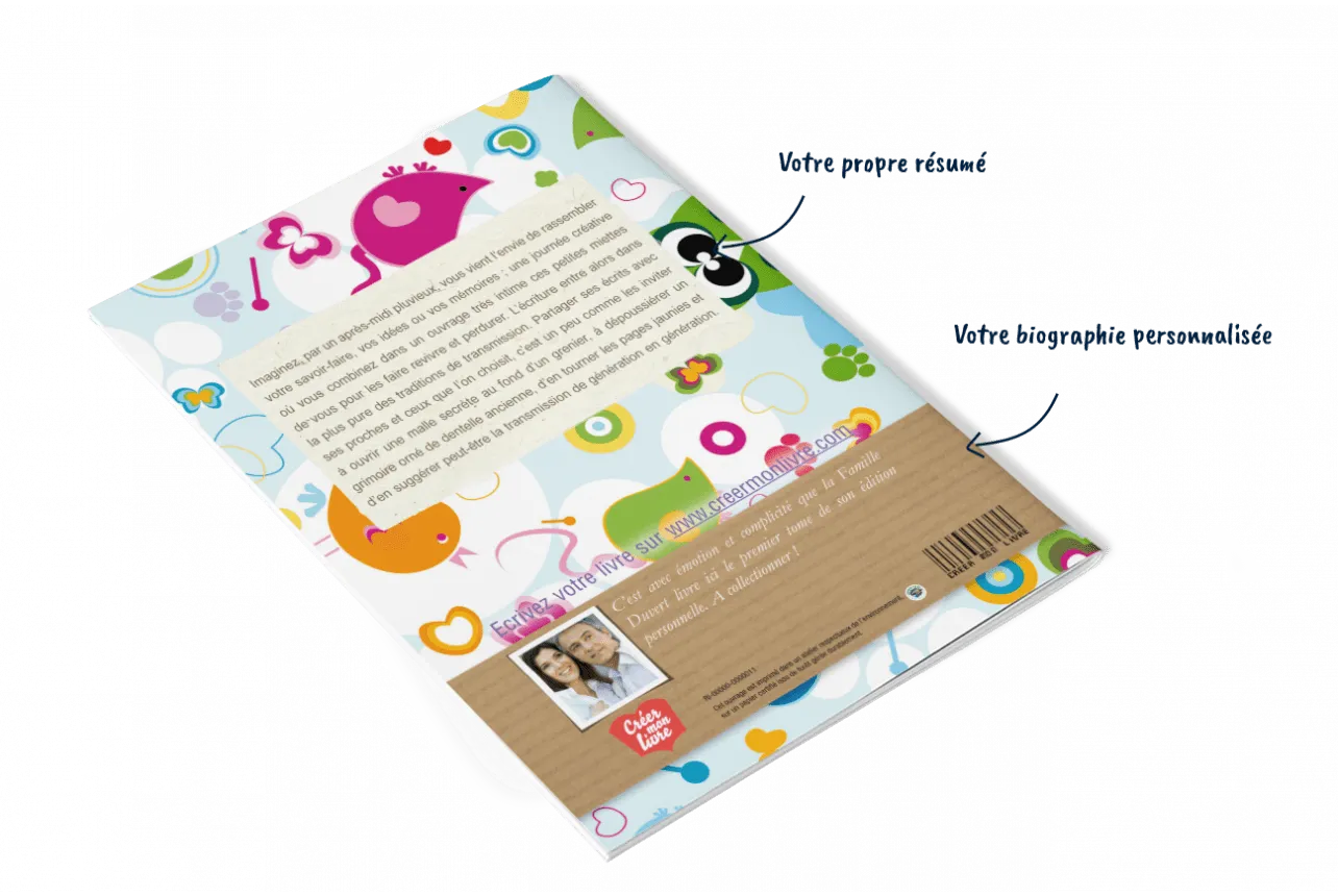 Livre pour enfant - Créez mon livre